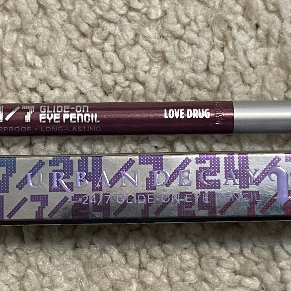 5 x UD Urban Decay 24/7 Glide-On eye Pencil Eyeliner color = Love Drug NWOB - Picture 3 of 4